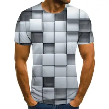 Nové vysoko kvalitné tričko 2020 vzácne veci, krátky rukáv fashion design mužov 3D zviera tlače T-shirt lete bežné T-shirt