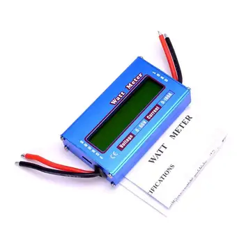 Digitálny LCD DC 60V 100A Rovnováhu Napätie Batérie Analyzer RC Watt Meter Wattmeter Tester Checker Balancer Nabíjačku RC Nástroje