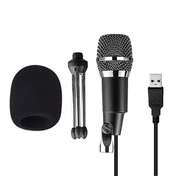 Mikrofón USB, Plug &Play, Home Studio USB Kondenzátorových Mikrofónov pre Skype, Nahrávky na YouTube, Google Voice Search, Hry(Wi