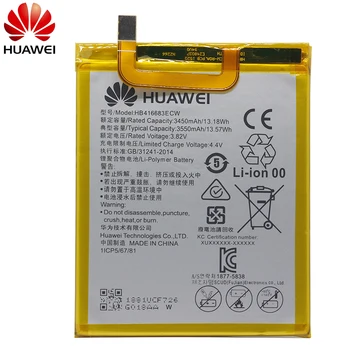 Hua Wei Originálne Náhradné Batérie Telefónu HB416683ECW 3450mAh Pre Huawei Nexus 6P Bezplatné Nástroje Huawei Telefón AKKU Batérie