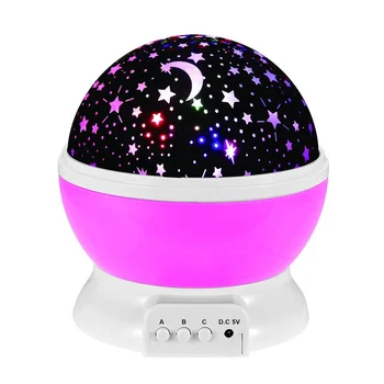 Coquimbo Romantický hviezdne svetlo Hviezdne Nebo USB Nočné Svetlo Projektora Star Master 3 Push-Button Dieťa Spať Osvetlenie Darček Pre Nový rok
