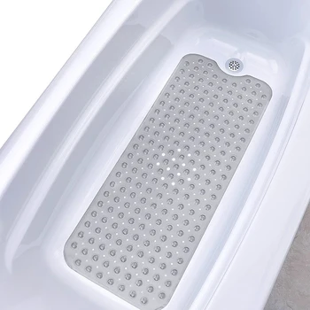 Non Slip PVC Bulík Kúpeľňa Produkty Vaňa Mat Kúpeľňa Koberec Bezpečnostná Sprcha Vaňa S Prísavky Transparentné