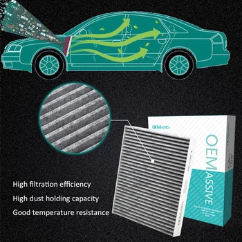 Auto Peľ Kabínový Filter aktívne uhlie Pre Kia Sorento Prime UM Toyota C-H CHR 2016 2017 2018 2019 87139-F4010 97133-C5000