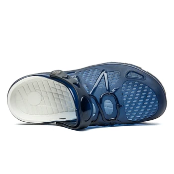 UEXIA 2020 Papuče Mužov Bytov Topánky Sandále Priedušná Bežné Vonkajšie Byty Flip Flops Non-Slip Pláž Veľká Veľkosť Módnu Obuv
