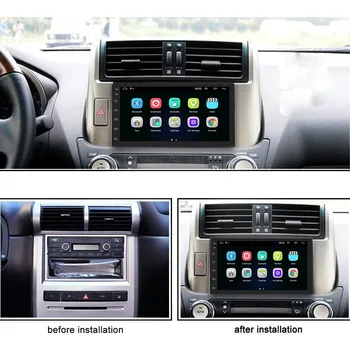 Podofo 2DIN Android 8.1 Auto Rádio Multimediálny Prehrávač 2 din GPS Pre Ford Toyota, Nissan, Volkswagen Skoda LADA Hyundai Kia Suzuki