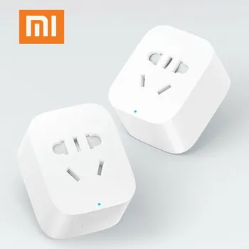 Pôvodný Xiao mijia Smart Zástrčky WiFi Bezdrôtové Diaľkové Zásuvky Adaptér na zapnutie a vypnutie telefónu Drop shipping