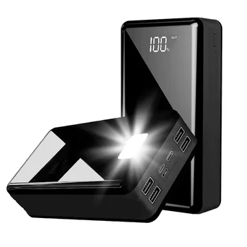 80000mAh Power Bank Veľké Kapacity LCD PowerBank Externú Batériu USB Prenosné Nabíjačku Mobilného Telefónu Samsung Xiao Iphone