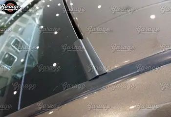 Čelného skla tvarovanie pre Renault Logan - materiál Gumy deflektor pad príslušenstvo ochranné od škoda auto tuning styling