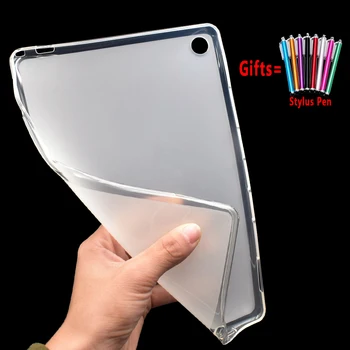 Šetrné k životnému Prostrediu Tablet Kremíka Mäkké Pokrytie Prípad pre Huawei MediaPad M5 Lite 10 10.1