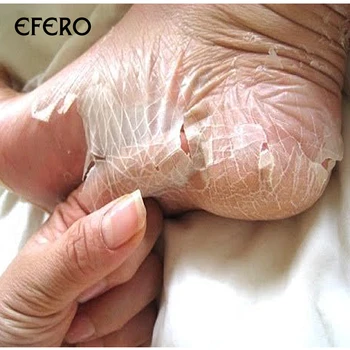 Efero 2pair Nohy Peeling, Maska Ponožky pre Pedikúra peelingová Maska na Nohy, Päty Odstrániť Kožu Masque Pieds Peeling na Nohy Starostlivosť