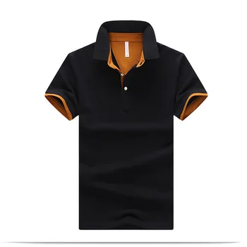 2021 Nové pánske oblečenie Nové Muži Polo Tričko Mužov obchod a Bežné Pevné muž Polo Tričko Krátky Rukáv priedušná Polo Tričko B0255