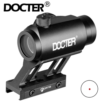 Docter Optika Taktiky 1x20 Red Dot Sight Rozsahu 20 mm Železničnej 20 mm Mount Red Dot Sight Lov