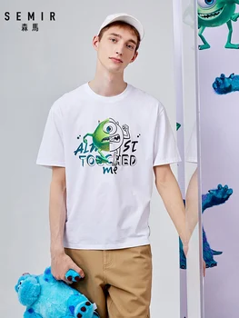 Semir 2020 značky mužov tričká krátky rukáv T-shirt ľahké a pohodlné bežné muž T