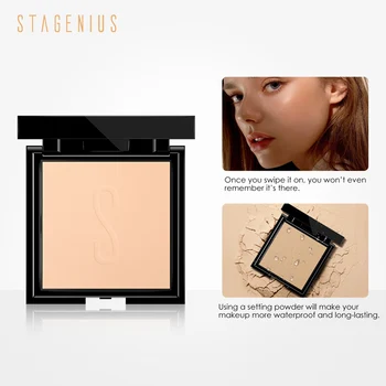 STAGENIUS Profesionálne Bronzer Zvýrazňovač Prášok Tvár Makeup Paleta Kontúr Tváre pressed Powder