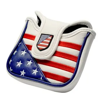 USA Námestie Mallet Putter Kryt Golf Headcover Pre TaylorMade Spider Tour Magnet