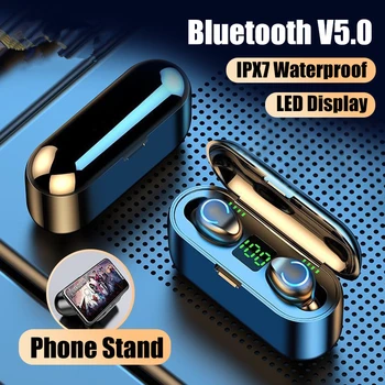 Udyr Bluetooth 5.0 Bezdrôtové Slúchadlá 3D Hifi Stereo Športové Vodotesné Slúchadlá Bezdrôtové Slúchadlo Headset S Mikrofónom