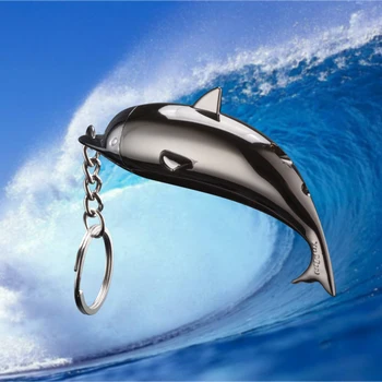 Kreatívne Dolphin Pochodeň Ľahšie Naplniteľné Plyn Bután Keychain Ľahšie Gadgets Pre Mužov camping Kuchyňa Nástroj Prežitia Najlepší Darček