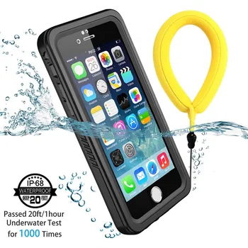 IP68 Potápanie Vodotesné puzdro pre iPhone 11 Pro Max XR XS MAX 5S SE 6 7 8 Plus Robustný Kryt Jasné Späť Prípade Screen Protector