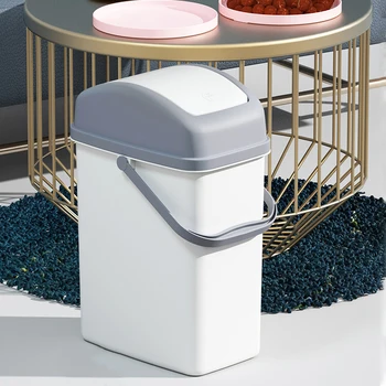 Výkyvné Veko Koša,Kôš Môžete s Hojdačkou-Veko na Plastový Kôš na Odpadky,odpadkovom Koši pre Spálne,Kuchyňa a Toile