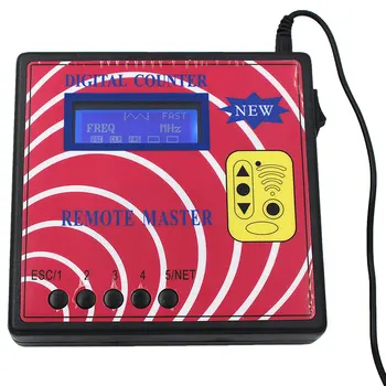 Najnovšie Digitálne Počítadlo Diaľkové Master Frekvencia Zobrazenie Vzdialenej Kopírka Pevný/Rolling Code Diaľkové Regenerator fequency tester