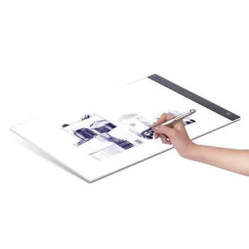 A4 Digitálne Tabletu na Kreslenie Pad Umenie Maľba Grafika Kópiu Doske Elektroniky USB Písací Stôl LED Light Box