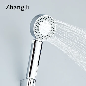 Zhangji VIP odkaz Dvojité Bočné Úsporu Vody, chrómovanie Sprcha Hlavu Dvojakú Funkciu Vysokého Tlaku Otáčanie Panelu Sprcha