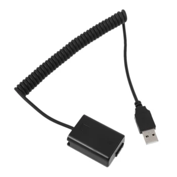 USB NP-FW50 Figuríny Batérie Kvapiek Napájanie Jar Kábel pre Sony A7 A7RII A6500 A6400 A6300 A6100 A6000 Fotoaparát