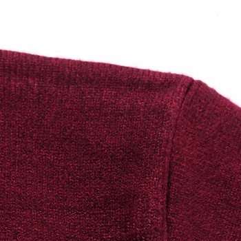 2020 zbrusu nový bežné pletené o krku sveter mužov pulóver oblečenie, módne šaty, topy zrastov pevné pánske svetre pulóvre 13009
