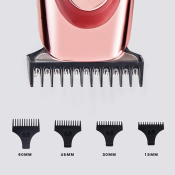 Vyžínače Elektrické Rezací Stroj Prenosné Hair Clipper IPX7 Nepremokavé Bezdrôtový Holič Nožnice Salon Holiaci strojček 0 mm Zastrihávač Brady