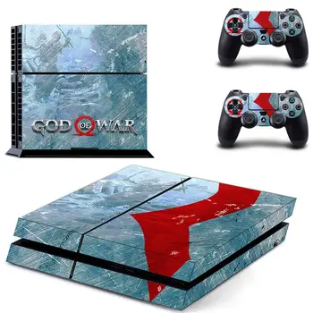 God of War PS4 Nálepky Play station 4 Pokožky Nálepky, Nálepky Na DualShock 4 A PlayStation 4 Konzoly PS4 a Radič Kože Vinyl
