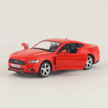 Simulácia 1:36 Mustang GT zliatiny modelu auta,die-cast, kovové dvere, vytiahnuť späť detské hračky model,chlapec narodeniny, darček,doprava zdarma