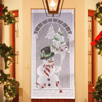 Tvorivé Vianočné Záclony Santa Doložka Tlač Sobov Vytlačené Opony Spálne, Obývacia Izba Dieťa Domov Hotel Dekoratívny Záves