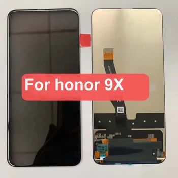 Pôvodné 6.59 palcový Pre Huawei Honor 9X premium global edition STK-LX1 STK-L22 LCD Displej Dotykový Displej Digitalizátorom. Montáž+Rám
