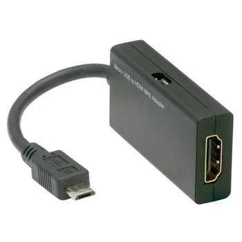 Micro-USB, HDMI Adaptér Pre TV Monitor HD 1080P o Kábel usb A HDMI Video Converter Pre Samsung HUAWEI HTC MHL zariadenia