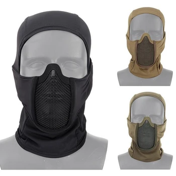 Taktické Lov Maska Priedušný Ochranný Streľba Airsoft Paintball Pokrývky hlavy Masky Odolné voči Opotrebovaniu, Vojenské CS Wargame Masky