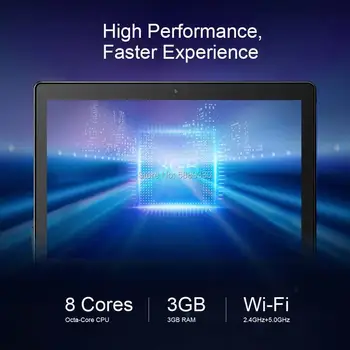 Globálna Verzia 10 palcový 4G LTE Tablet PC Typ-C Octa-Core 3GB RAM, 32 GB ROM 5G Wifi Android 9.0 tablet 10.1+ 64 GB TF Karty