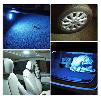 Auto LED Svetla na Čítanie Auto Strecha Strop Magnet Lampy, Interiérové Doplnky Dotykom Noc Svetla pre Toyotu Avensis BMW E36 E46 X3