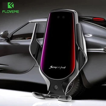 2020 NOVÝ Inteligentný Senzor Auto Bezdrôtové Nabíjanie Držiteľ QI 10W Rýchlo Nabíjačka Pre iPhone 11 Pro Max Pre Samsung Mobilný Telefón Držiak na Stojan