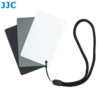 JJC Vyváženie Bielej Digitálny 18% Šedej Karty Fotoaparát DSLR SLR Film Fotografovanie Malých WB Nástroj, 8.5x5.4cm Pre Canon/Nikon/Sony/Pentax