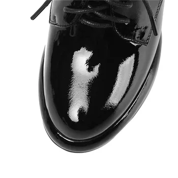 ASUMER 2020 nové čerpadlá topánky ženy kolo prst čipky originálne kožené topánky klasické vysoké podpätky, topánky, elegantné prom office topánky
