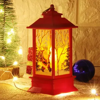 LED Svetlo Veselé Vianočné Dekorácie pre Domov 2019 Ozdoby na Vianočné stromčeky Cristmas Darček Svetlo Prívesky Noel Nový Rok 2020