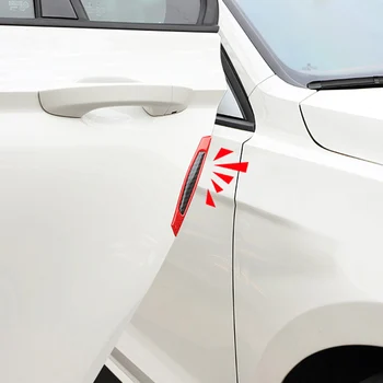 Dvere auta Upozornenie Bezpečnostné Známky Anti-kolízie Reflexné Pásky Pre Renault Koleos Megane Scénické Pôsobeniu Laguna Velsatis