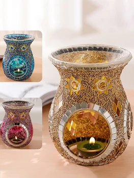 Turecký Aromaterapia Tabuľka Aróma Lampy Vintage Domov Jedálenský Stôl Dekor Kaviareň Barovým Pultom Stôl Dekorácie