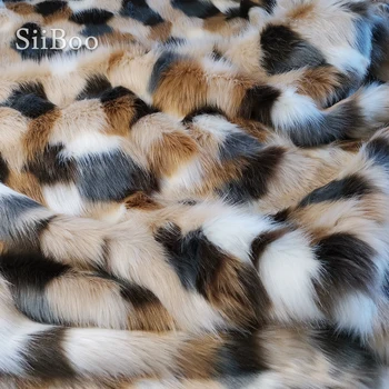 Siiboo 2020 nové módne viacerých farieb napodobňujú fox kožušiny textílie 6-7 cm hromadiť pre príslušenstvo odevy sp6274