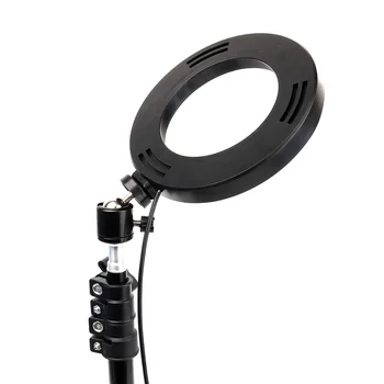Stmievateľné Krúžok LED lampa Studio Fotoaparát Krúžok Svetlo Foto Telefón Video Light svetlo S Statívy Selfie Stick Krúžok Vyplniť Svetla