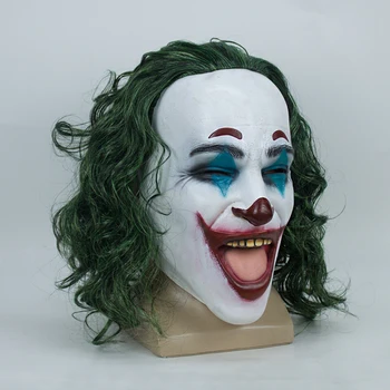 2019 Film Joker Arthur Fleck Maska Cosplay Latexové Masky Joker Pennywise Maska Stephen King Je Druhá Kapitola 2 Cosplay Latex Desivé