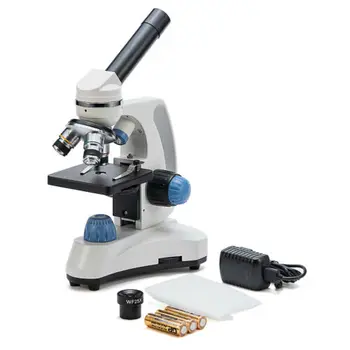 SWIFT 40X-1000X Dual Svetlo Sklo Objektívu Kovový Rám Homeschool Študent Mikroskopom