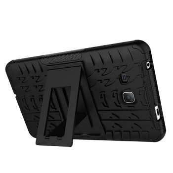 Ťažká Vec Pre Samsung Galaxy Tab A 2016 7.0 T280 T285 Stojan Ochranné ShockProof Cover obal pre Samsung SM-T280 T280 T285
