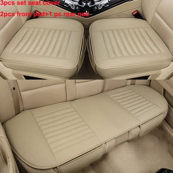 Auto kryt sedadla PU kožené auto styling kryt sedadla vankúše pre BMW X1 X3 X4 X5 g30 e30 e34 e36 e38 e39 e46 e53 e60 e70 e83 e84 e87