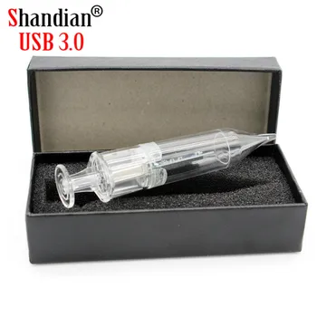 SHANDIAN USB 3.0 Hot predaj Externé Úložné Lekárske striekačky kl ' úč 4 GB 8 GB 16 GB 32 GB, 64 GB Memory Stick U Diskov